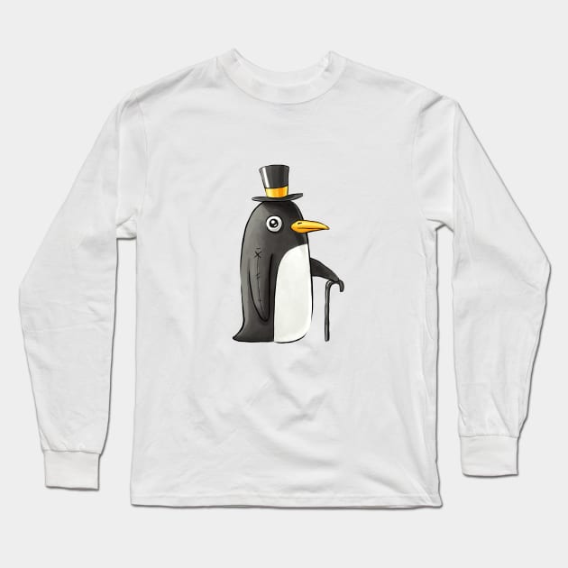 Penguin Long Sleeve T-Shirt by Freeminds